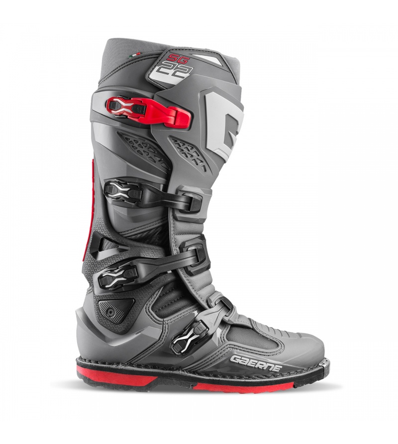 Gaerne SG22 Μπότες Anthracite / Black / Red