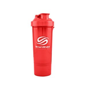 Smartshake Shaker πολλαπλών χρήσεων - Slim 500ml Red