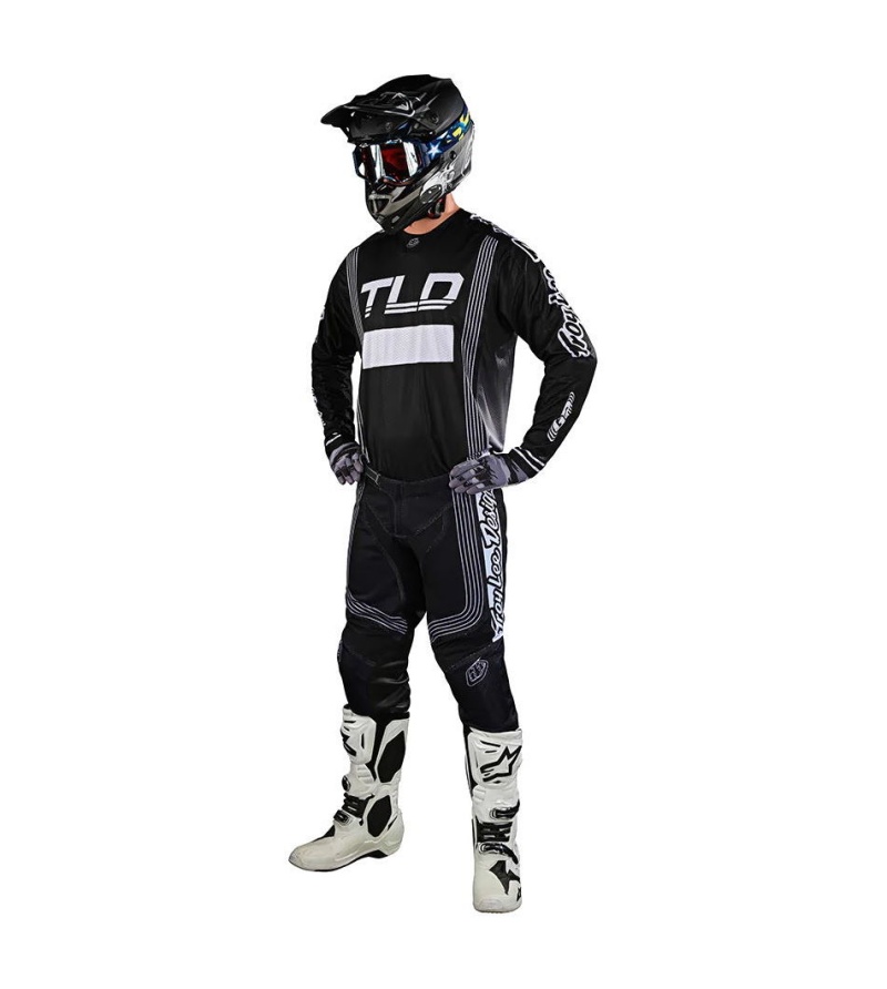 Στολή MX Troy Lee Designs GP Air Rhythm Black - Image 2