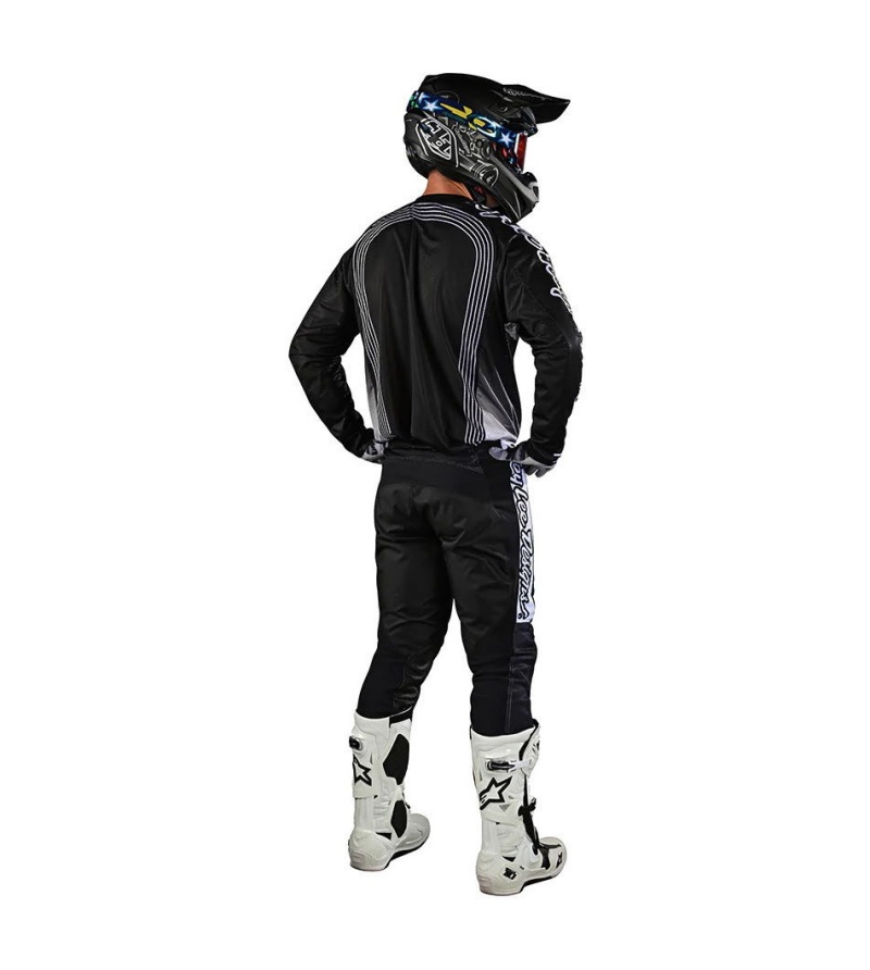 Στολή MX Troy Lee Designs GP Air Rhythm Black - Image 3
