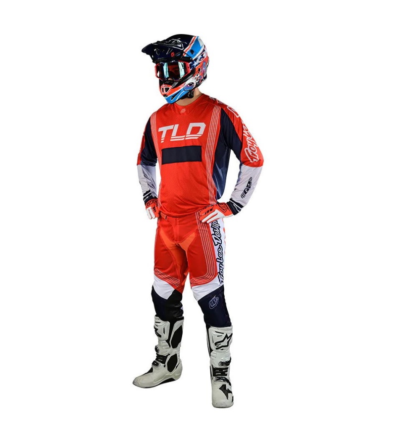Στολή MX Troy Lee Designs GP Air Rhythm Orange 2 Στολή MX Troy Lee Designs GP Air Rhythm Orange - Image 2