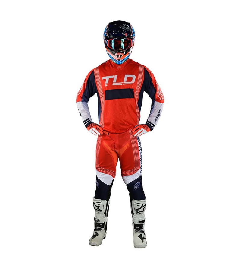 Στολή MX Troy Lee Designs GP Air Rhythm Orange 1 Στολή MX Troy Lee Designs GP Air Rhythm Orange