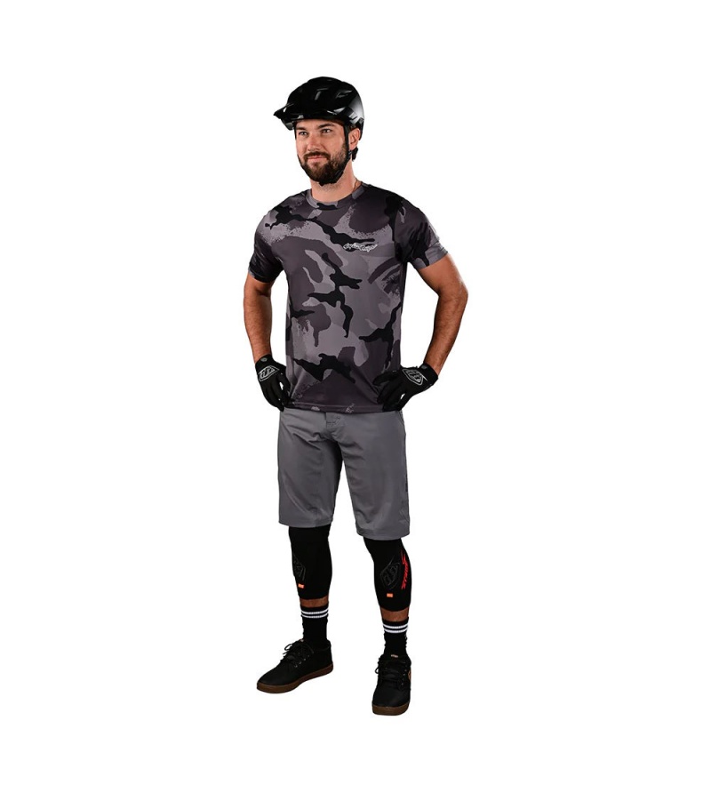 Troy Lee Designs Βερμούδα MTB Flowline Charcoal 3 Troy Lee Designs Βερμούδα MTB Flowline Charcoal - Image 3