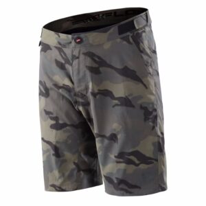 Troy Lee Designs Βερμούδα MTB Flowline No Liner Shifty Shell Spray Camo Military