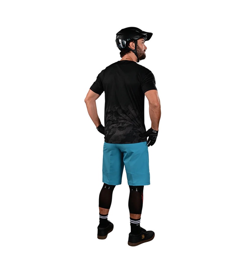 Troy Lee Designs Βερμούδα MTB Skyline Air Shell Mono Azure 3 Troy Lee Designs Βερμούδα MTB Skyline Air Shell Mono Azure - Image 3