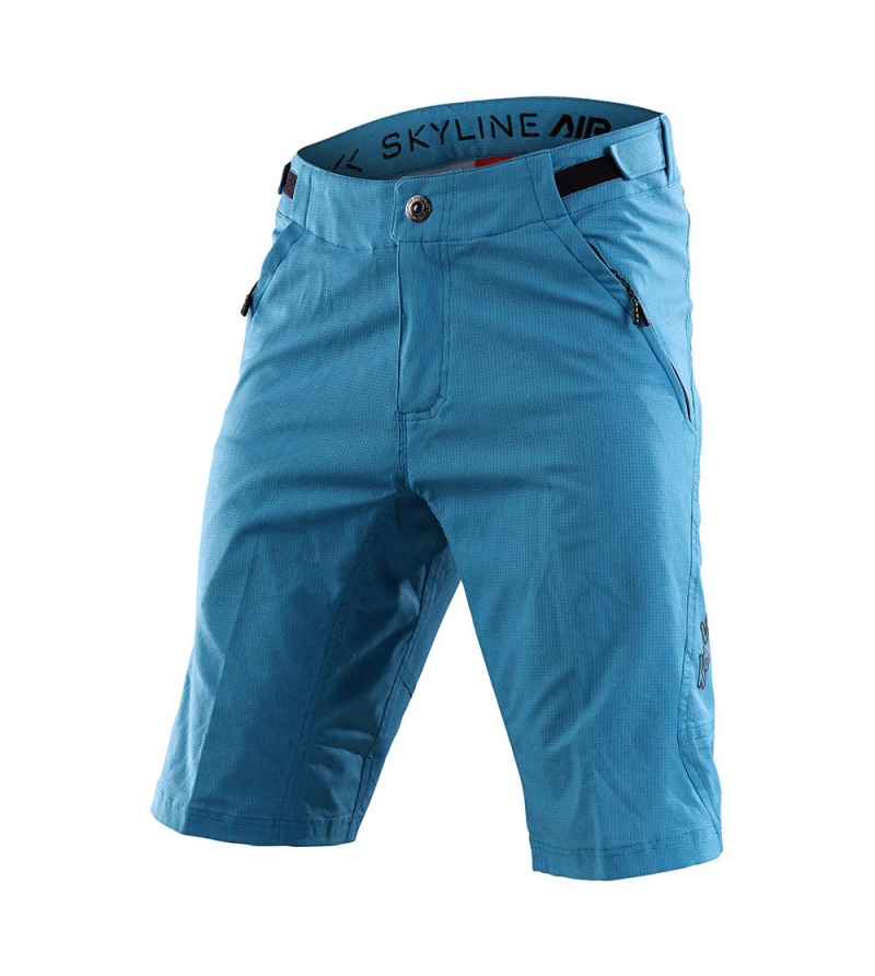 Troy Lee Designs Βερμούδα MTB Skyline Air Shell Mono Azure 1 Troy Lee Designs Βερμούδα MTB Skyline Air Shell Mono Azure