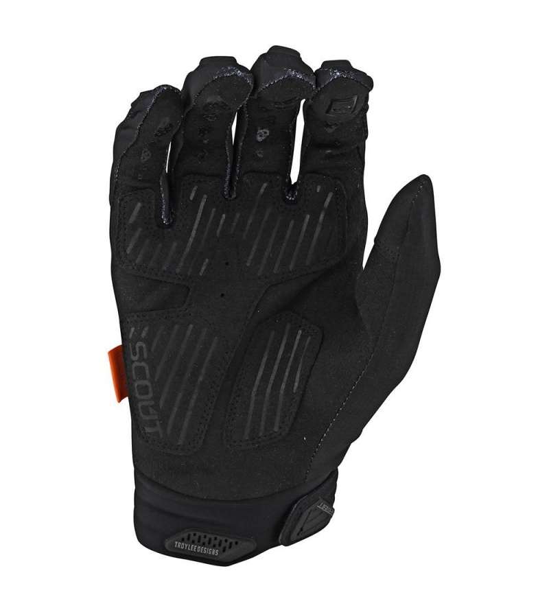 Troy Lee Designs Γάντια Enduro με D3O® προστασία Scout, Black - Image 2