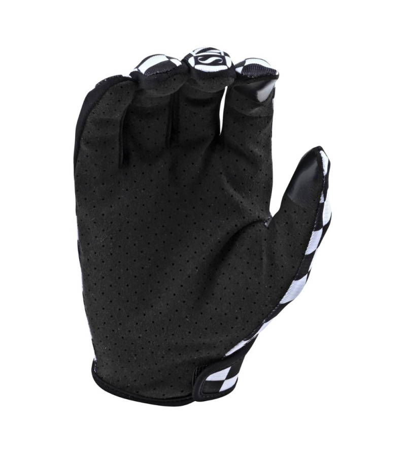 Troy Lee Designs Γάντια MTB Flowline Checkers White / Black - Image 2