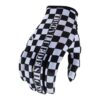 troy lee designs γάντια mtb flowline checkers white black