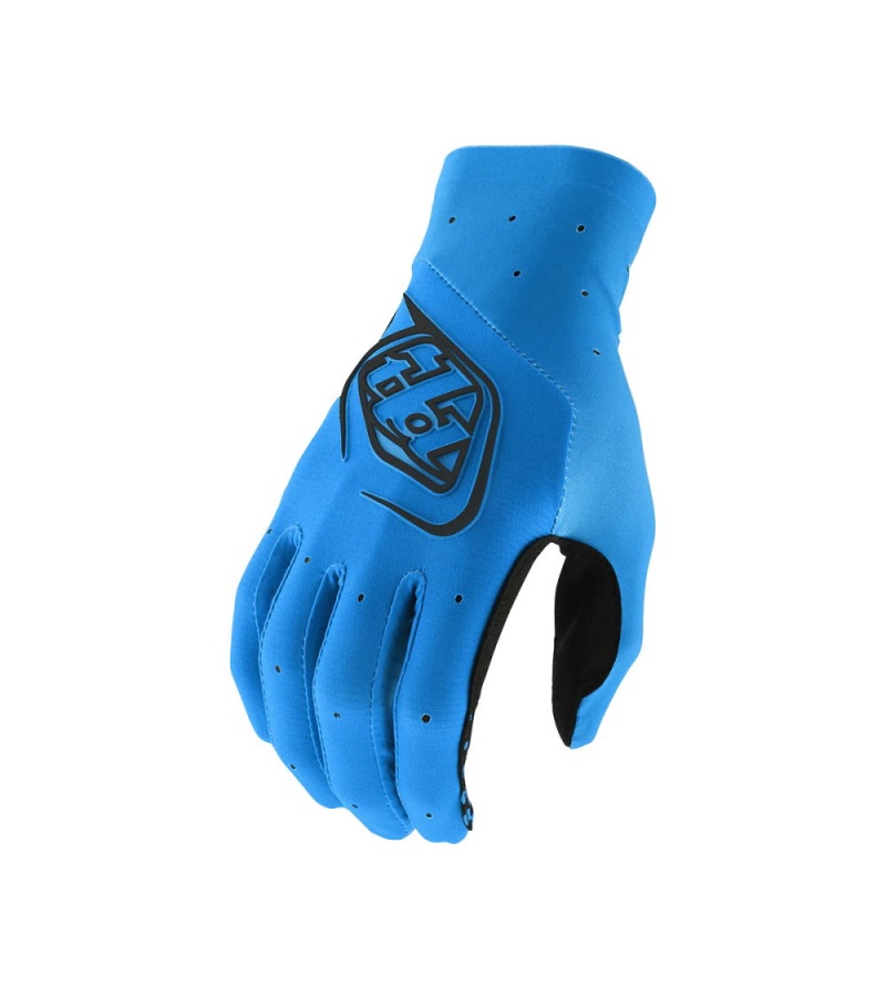Troy Lee Designs Γάντια SE Ultra Cyan