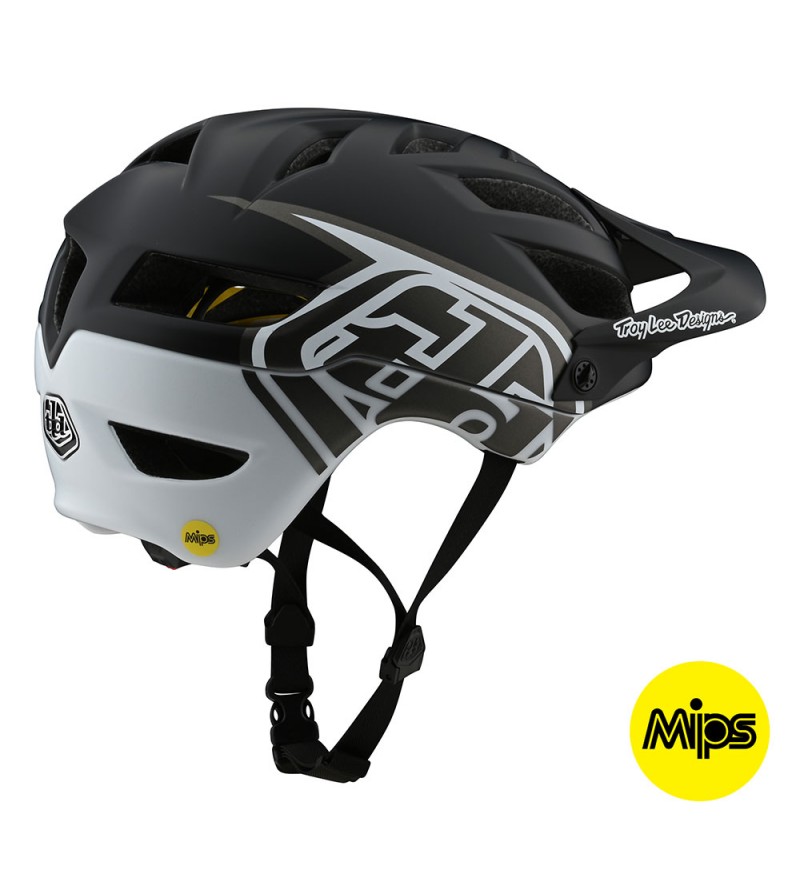 Troy Lee Designs Κράνος A1 (Mips) MTB Classic Black / White - Image 2
