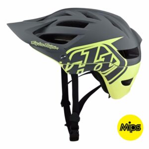 Troy Lee Designs Κράνος A1 (Mips) MTB Classic Gray / Yellow