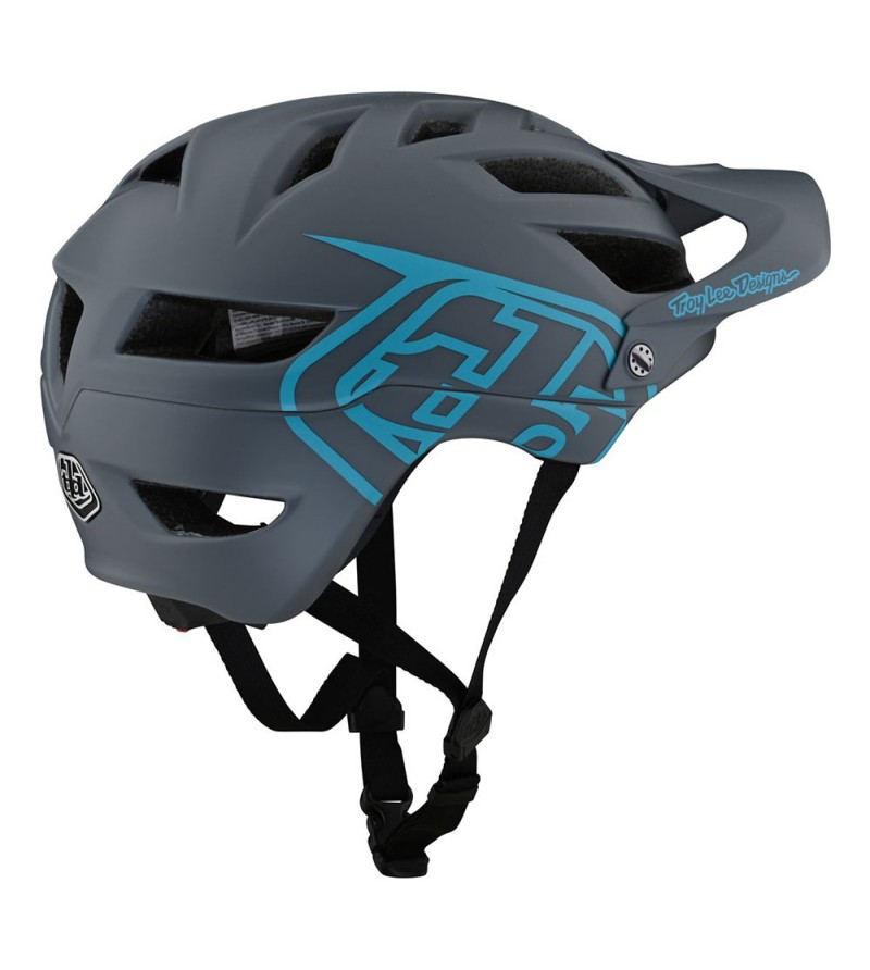 Troy Lee Designs Κράνος A1 ΜΤΒ Drone Gray / Blue - Image 2