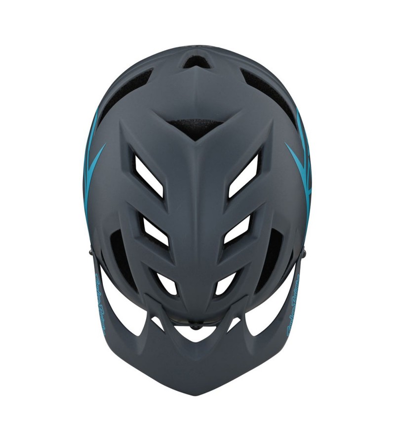 Troy Lee Designs Κράνος A1 ΜΤΒ Drone Gray / Blue - Image 3