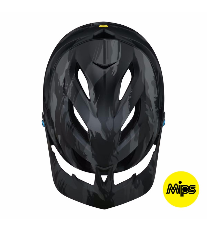 Troy Lee Designs Κράνος A3 ΜΤΒ Brushed Camo Blue - Image 2