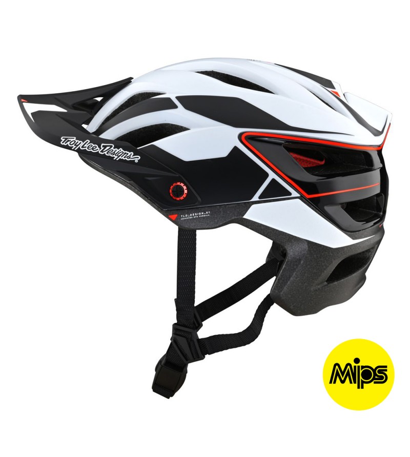 Troy Lee Designs Κράνος A3 ΜΤΒ Proto White