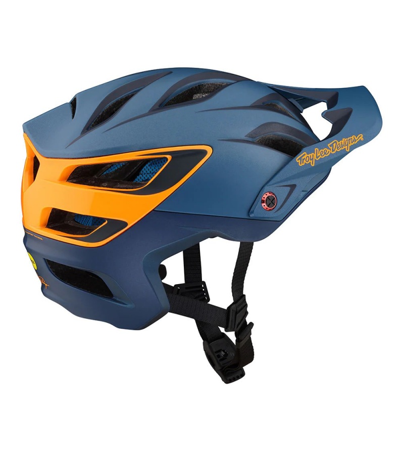 Troy Lee Designs Κράνος A3 ΜΤΒ Uno Blue - Image 3