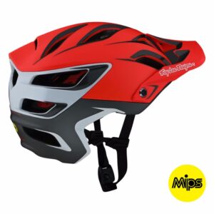 Troy Lee Designs Κράνος A3 ΜΤΒ Uno Red 5 troy lee designs κράνος a3 μτβ uno red 2