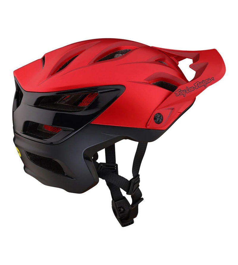 Troy Lee Designs Κράνος A3 ΜΤΒ Uno Red - Image 3