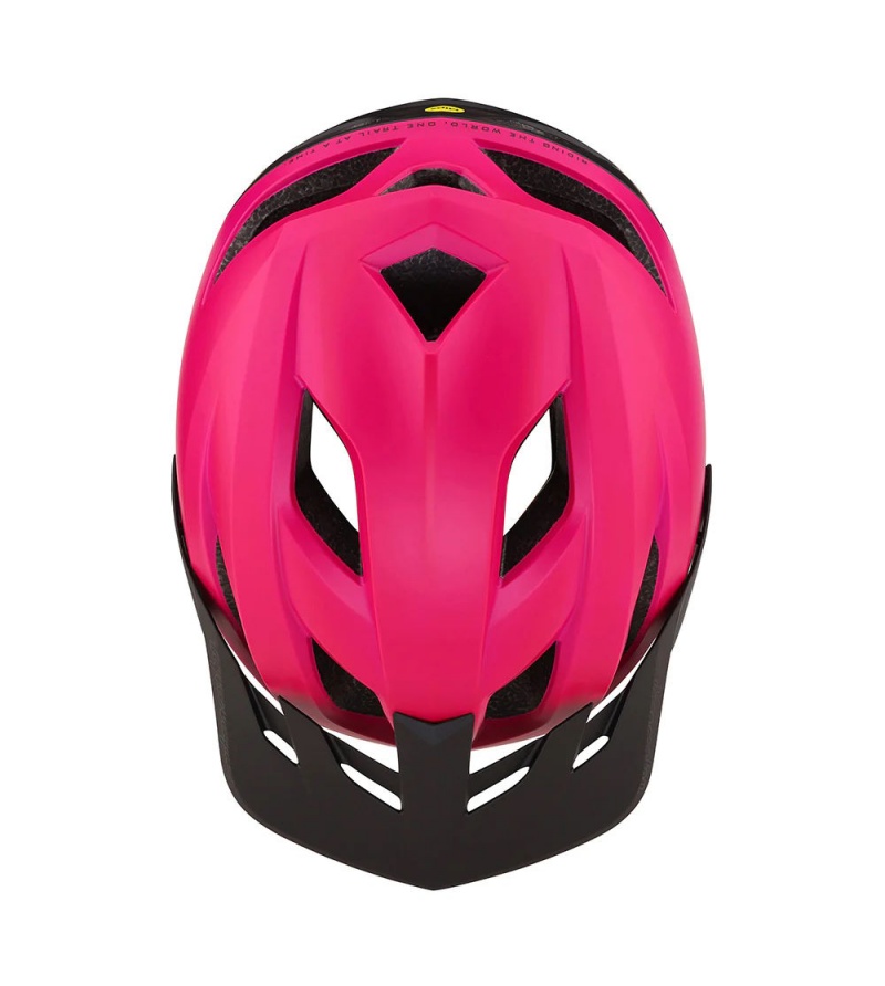 Troy Lee Designs Κράνος Flowline Orbit Magenta / Black - Image 3