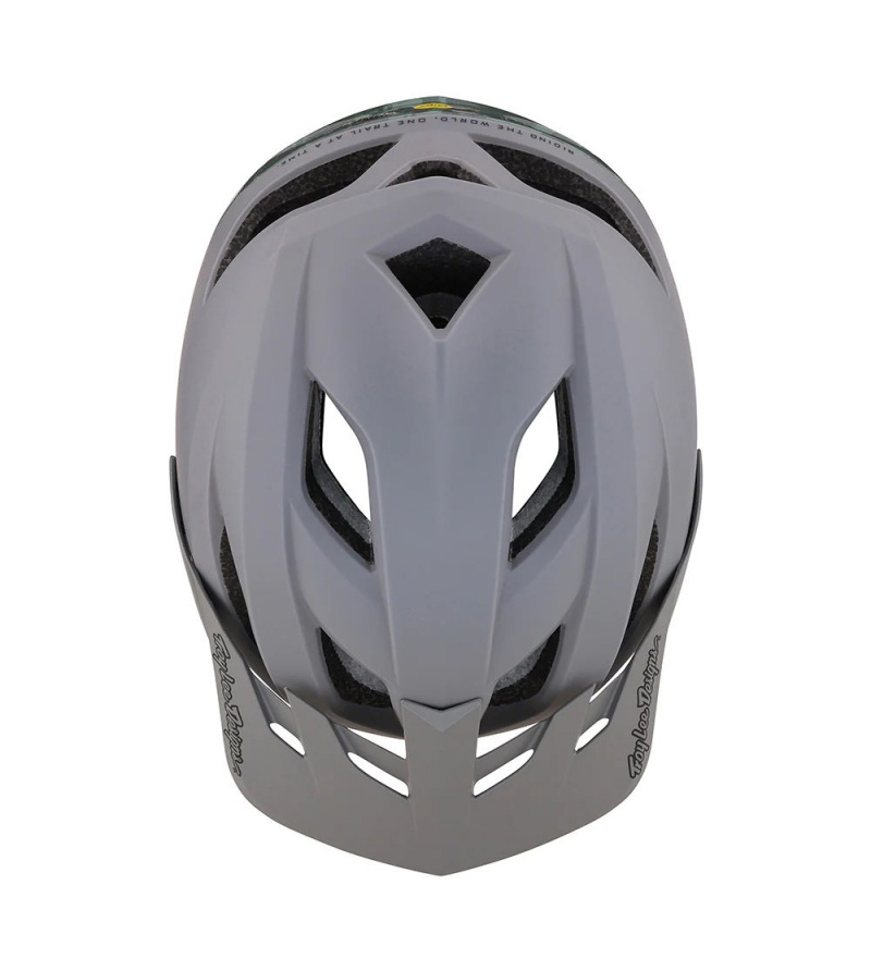 Troy Lee Designs Κράνος Flowline SE Radian Camo Gray / Army Green - Image 4