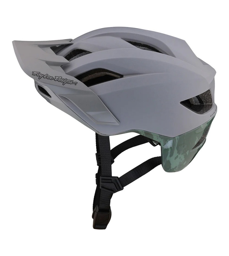 Troy Lee Designs Κράνος Flowline SE Radian Camo Gray / Army Green