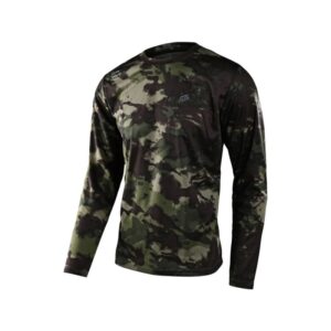 Troy Lee Designs Μπλούζα Flowline LS Covert Army Green
