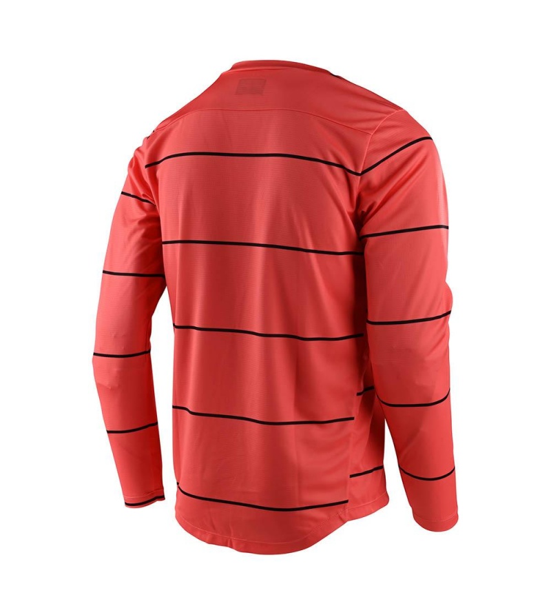 Troy Lee Designs Μπλούζα Flowline Stacked Coral - Image 2