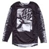 troy lee designs μπλούζα gp pro boxed μαύρο άσπρο