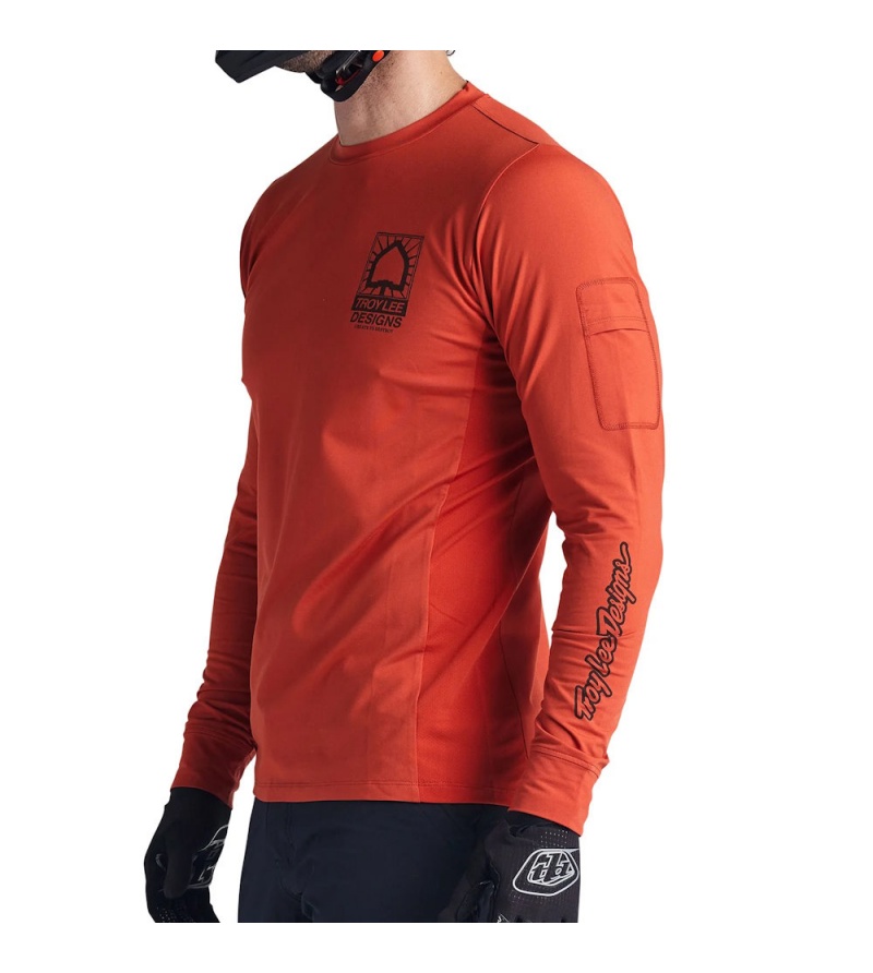 Troy Lee Designs Μπλούζα MTB Ruckus Create to Destroy Brick - Image 4