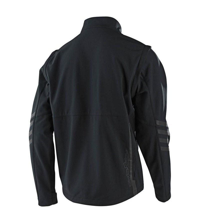 Troy Lee Designs Μπουφάν Enduro Scout Solid Black - Image 3