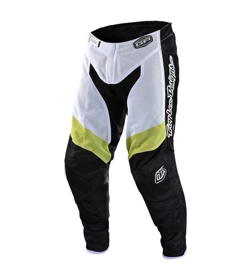 Troy Lee Designs Παντελόνι MX GP Air Veloce Camo Black/ Glo Green