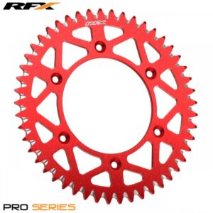 Γρανάζι Πίσω Αλουμινίου RFX Elite για Beta RR Enduro 13-23 (Red 52T)