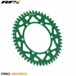 Γρανάζι Πίσω Αλουμινίου RFX Elite για Kawasaki KX (Green 51T)