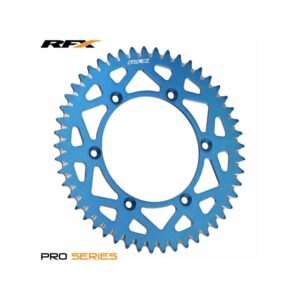 Γρανάζι Πίσω Αλουμινίου RFX Elite για Sherco SE-R/F 250-450 04-22 (Blue 51T)