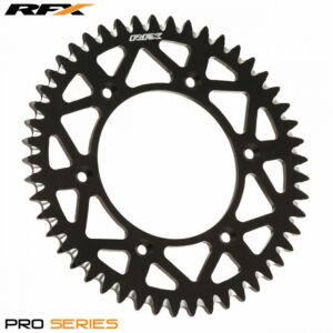 Γρανάζι Πίσω Αλουμινίου RFX Elite για Suzuki RM & RMZ (Black 49T)
