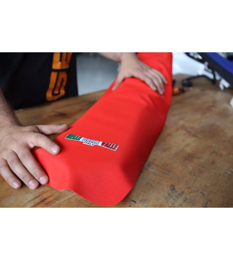 Κάλυμμα Σέλας Selle Dalla Valle Racing Red 2 Κάλυμμα Σέλας Selle Dalla Valle Racing Red - Image 2