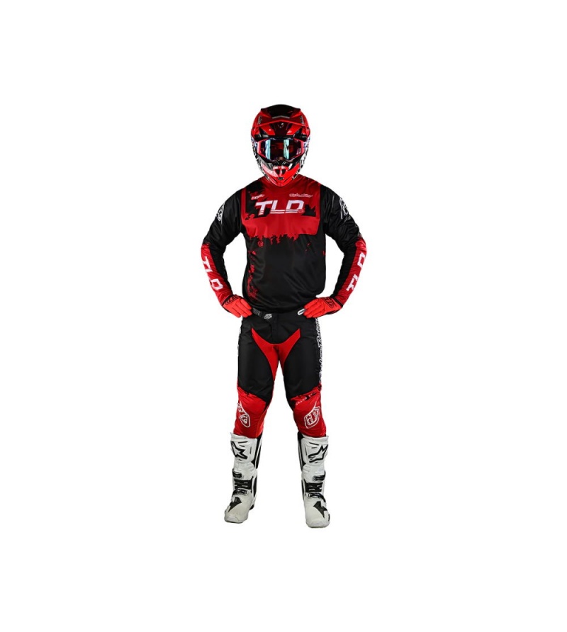 Παντελόνι MX Troy Lee Designs GP Astro Red / Black - Image 3