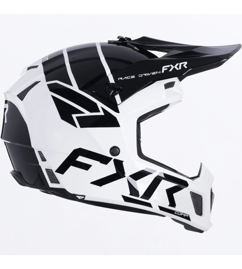 FXR Κράνος Clutch Comp MX 2026 Άσπρο / Μαύρο 3 FXR Κράνος Clutch Comp MX 2026 Άσπρο / Μαύρο - Image 3