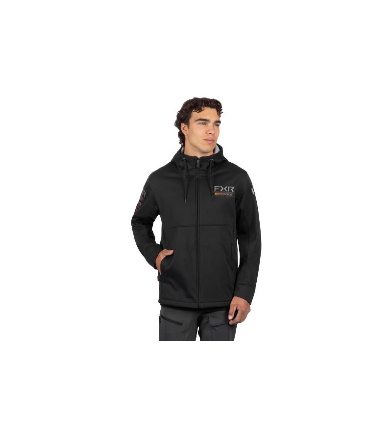 FXR M Race Softshell Jacket Black / Kash