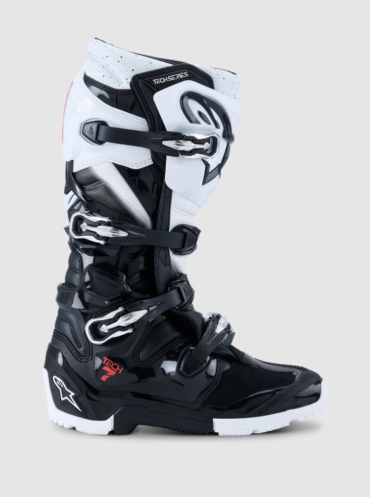 Μπότες Alpinestars Tech 7 Enduro Boots – Black/White 4 Μπότες Alpinestars Tech 7 Enduro Boots – Black/White - Image 4