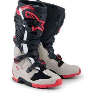 Μπότες Alpinestars Tech 7 Enduro Boots - Black/Light Gray/Bright Red