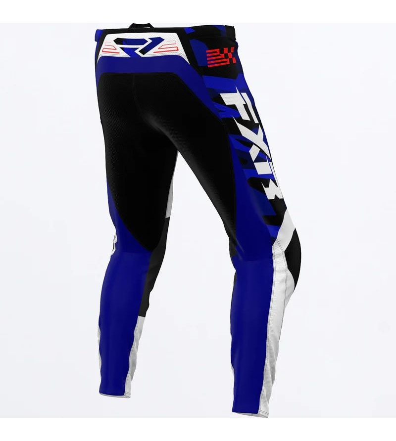 FXR Παντελόνι MX YTH Clutch Blue Camo/ Red 2 FXR Παντελόνι MX YTH Clutch Blue Camo/ Red - Image 2