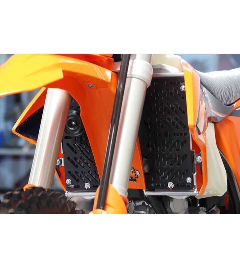 AXP Xtrem Προστατευτικά Ψυγείου KTM '17-23', Husqvarna '23' Black 2 AXP Xtrem Προστατευτικά Ψυγείου KTM '17-23', Husqvarna '23' Black - Image 2