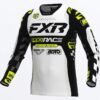 fxr blouza mx revo daytona black white hivis