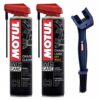 Σετ Συντήρησης Αλυσίδας Motul Off-Road Pack (Καθαριστικό C1 400ml + Λιπαντικό C3 400ml + Ειδική Βούρτσα) 2 image