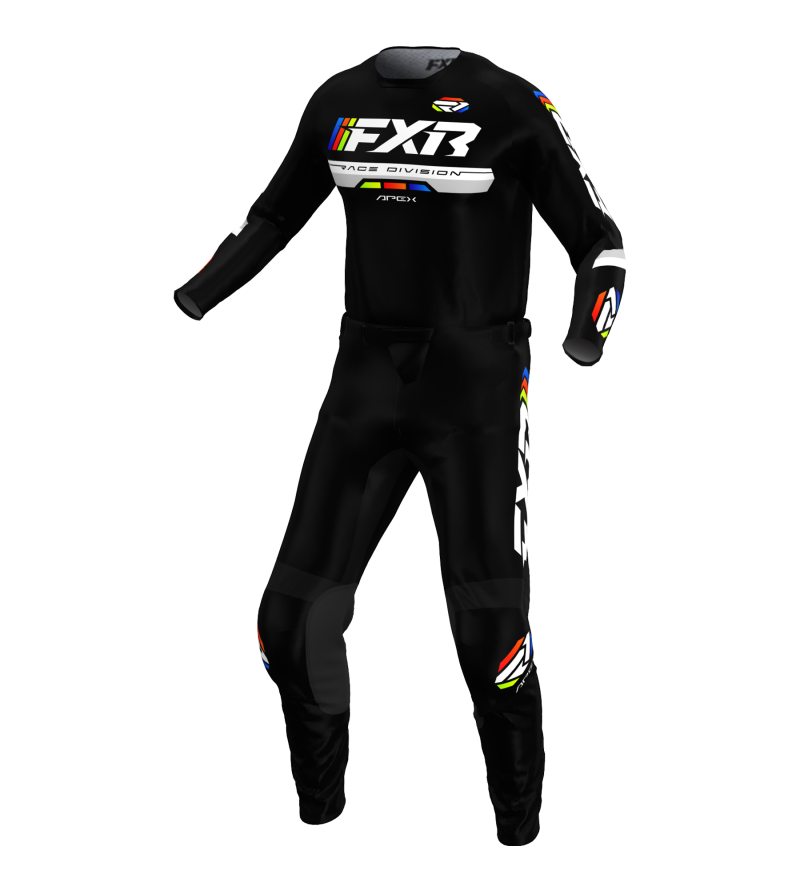FXR Παιδική Στολή MX Apex Black 1 FXR Παιδική Στολή MX Apex Black