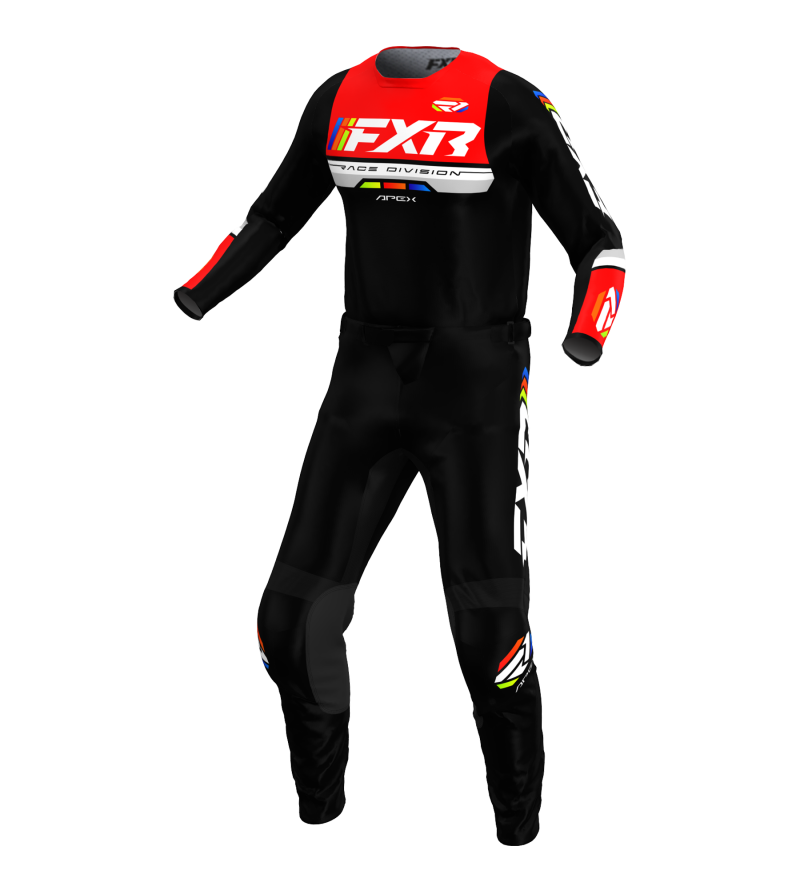 FXR Παιδική Στολή MX Apex Red 1 FXR Παιδική Στολή MX Apex Red