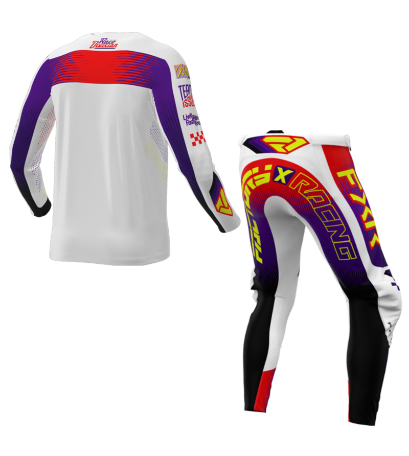 Στολή FXR MX Podium Gladiator White / Purple / Red 2 Στολή FXR MX Podium Gladiator White / Purple / Red - Image 2