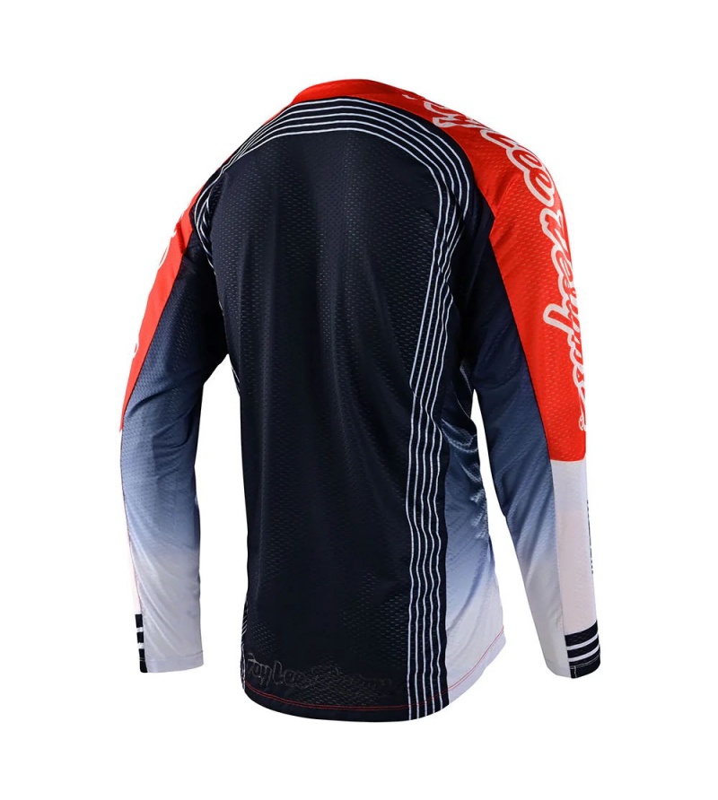 Troy Lee Designs Μπλούζα ΜΧ GP Air Rhythm Orange 2 Troy Lee Designs Μπλούζα ΜΧ GP Air Rhythm Orange - Image 2